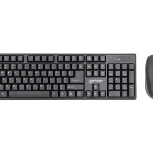 COMBO TECLADO Y MOUSE INALÁMBRICO MANHATTAN 178990