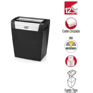 DESTRUCTORA GBC PX12-06 CORTE CRUZADO PX12-06