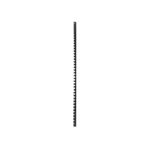 ESPIRAL CERLOX NEGRO DE 1/2 PULGADAS PARA 80 HOJAS CON 25 PZS
