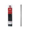 ESPIRAL CERLOX NEGRO DE 5/8 PULGADAS PARA 110 HOJAS CON 25 PZS