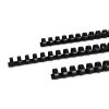 ESPIRAL CERLOX NEGRO DE 5/8 PULGADAS PARA 110 HOJAS CON 25 PZS