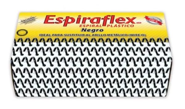 ESPIRAL-PLASTICO-NEGRO-DE-13MM-3-1-PARA-110-HOJAS-CON-84-PIEZAS_E099-173_1 ESPIRAL PLASTICO NEGRO DE 13MM 3:1 PARA 110 HOJAS CON 84 PIEZAS