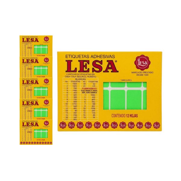 ETIQUETA-ADHESIVA-LESA-NUMERO-15-VERDE-FLUORESCENTE-47-X-21-MM-RECTANGULAR-PAQUETE-CON-5-SOBRES_E130-442_2 ETIQUETA ADHESIVA LESA NUMERO 15 VERDE FLUORESCENTE 47 X 21 MM RECTANGULAR PAQUETE CON 5 SOBRES