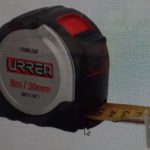 FLEXOMETRO ACERO INOXIDABLE URREA 8M X 30 MM
