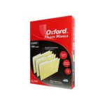 FOLDER OXFORD TAMAÑO OFICIO AZUL M751 CON 100 PZS