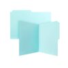 FOLDER OXFORD TAMAÑO OFICIO AZUL M751 CON 100 PZS