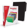 FOLDER TAMAÑO CARTA COLOR NEGRO CAJA CON 25 PIEZAS