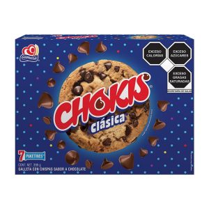 GALLETAS CHOKIS CLASICA CON CHISPAS SABOR CHOCOLATE 399 G