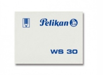 GOMA PELIKAN WS-30 BLANCA CAJA CON 30 PIEZAS