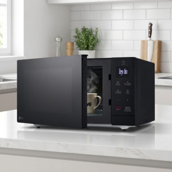 HORNO DE MICROONDAS LG NEGRO 1.1 PIES CUBICOS MS3032JAS