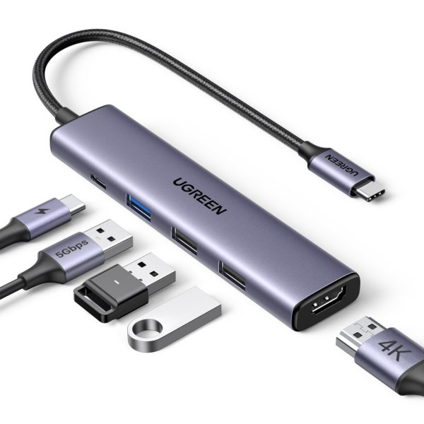 HUB-USB-C-DOCKING-STATION-5-EN-1-UGREEN_A036-113_33 HUB USB - C (DOCKING STATION) 5 EN 1 UGREEN