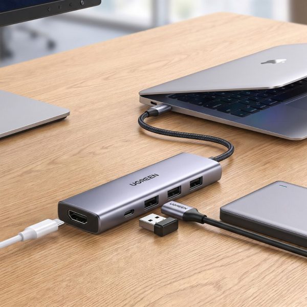 HUB USB-C (DOCKING STATION) 5 EN 1