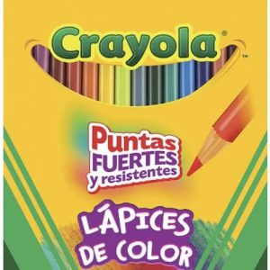 LAPICES DE COLORES CRAYOLA LARGOS CON 36 PIEZAS