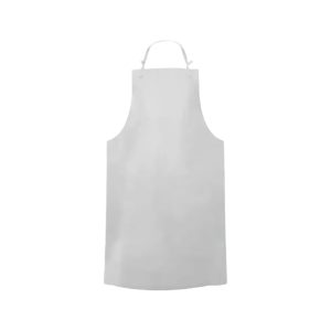 MANDIL DE PVC BLANCO 120 X 80 CM
