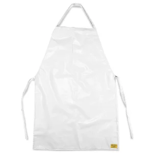 MANDIL DE PVC BLANCO 69 X 90 CM