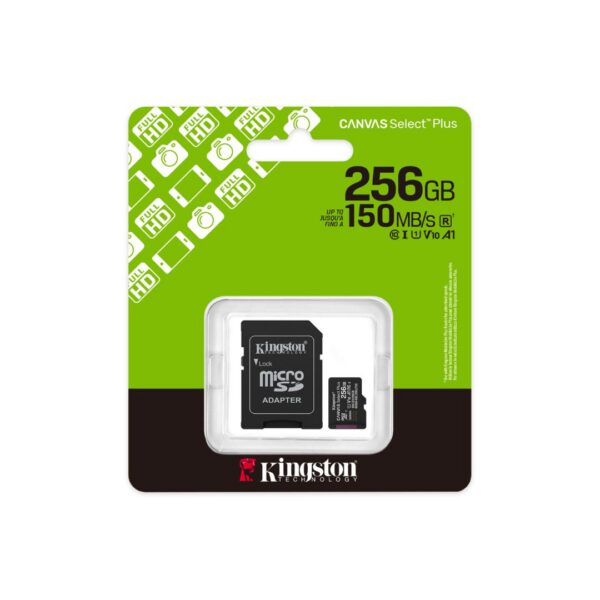 MEMORIA-FLASH-KINGSTON-MICROSD-UHS-I-CLASE-10-SDCS3-256GB_T071-147_1-1 MEMORIA FLASH KINGSTON MICROSD UHS-I CLASE 10 SDCS3/256GB