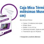 MICA TERMICA 10 MILESIMAS 5.4 X 8.5CM CON 100 PZS