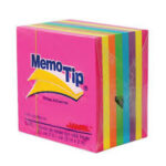 MINI CUBO MEMO TIP NEON 5.1x5.1 CM DE 400 HOJAS