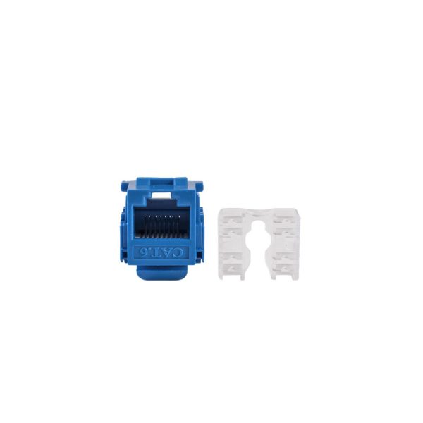 MODULO JACK 110 CAT6 KEYSTONE PARA FACEPLATE LP-KJ-601-BU, LINKEDPRO BY EPCOM
