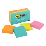 NOTAS ADHESIVAS POST-IT SUPER STICKY 622-8SSMIA 2X2 8 PAQUETES CON 90 HOJAS