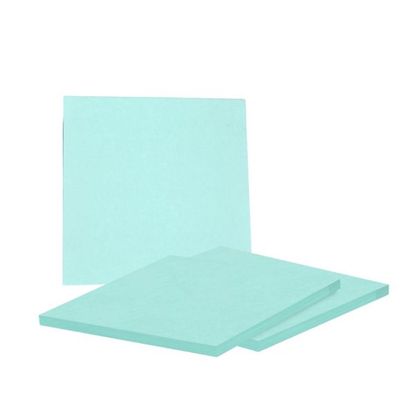 NOTAS ADHESIVAS POST-IT SUPER STICKY BIG NOTES FRESH MINT 8X8 PULGADAS BLOC CON 30 HOJAS BN-8MT