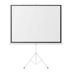 PANTALLA PARA PROYECTOR STEREN PRO-014 DE 84 CON TRIPIE