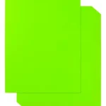 PAPEL ADHESIVO CARTA VERDE PAQUETE CON 50 HOJAS