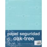 PAPEL SEGURIDAD CARTA AZUL OSCURO PAQUERE CON 100 HOJAS