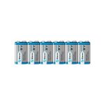 PILAS ALCALINAS DE 9V PAQUETE CON 6 PIEZAS BAT-9V/6