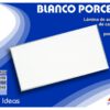 PIZARRON BLANCO PORCELANIZADO 0.90 X 1.20 MT