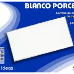 PIZARRON BLANCO PORCELANIZADO 0.90 X 1.20 MT