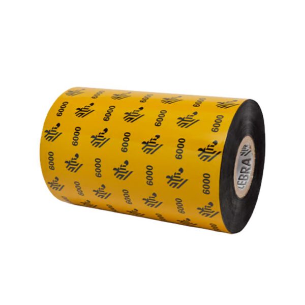 RIBBON CERA 110X450 P/IMPRESORA INDUSTRIAL FORM.6000 (1/24)