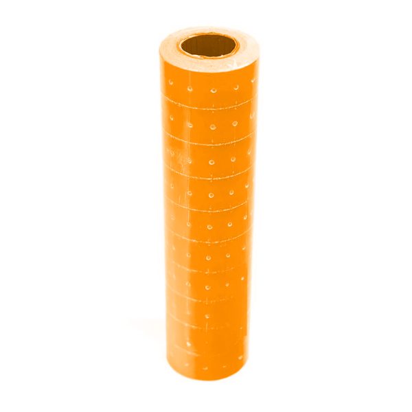 ROLLO DE ETIQUETA BARRILITO 22X12MM NARANJA ET2212N CON 550 ETIQUETAS