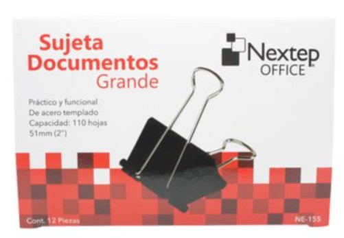 SUJETA-DOCUMENTOS-NEXTEP-GRANDE-51MM-12-PZAS_S130-031_1-1 SUJETADOCUMENTOS NEXTEP GRANDE 51MM 12 PZAS