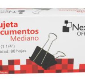 SUJETADOCUMENTOS NEXTEP MEDIANO 32MM 12 PZAS