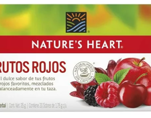 TÉ FRUTOS ROJOS C/20 SOBRES NATURE'S HEART