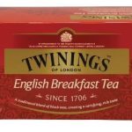 TE NEGRO TWININGS CLASSICS DESAYUNO INGLES 25 SOBRES DE 2 G