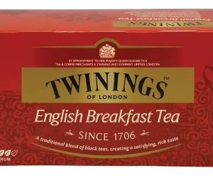 TE NEGRO TWININGS CLASSICS DESAYUNO INGLES 25 SOBRES DE 2 G