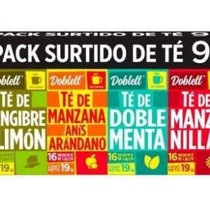 TE SABORES SURTIDOS DOBLET 96 PZAS