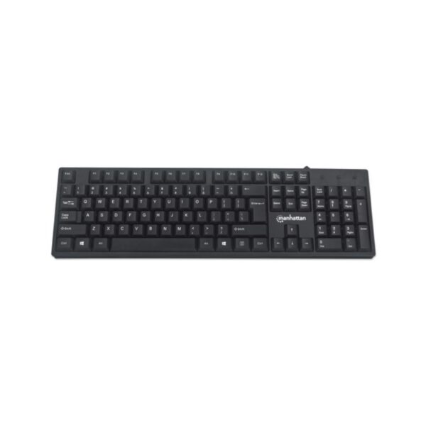 TECLADO MANHATTAN 179324 USB FULL-SIZE CABLEADO