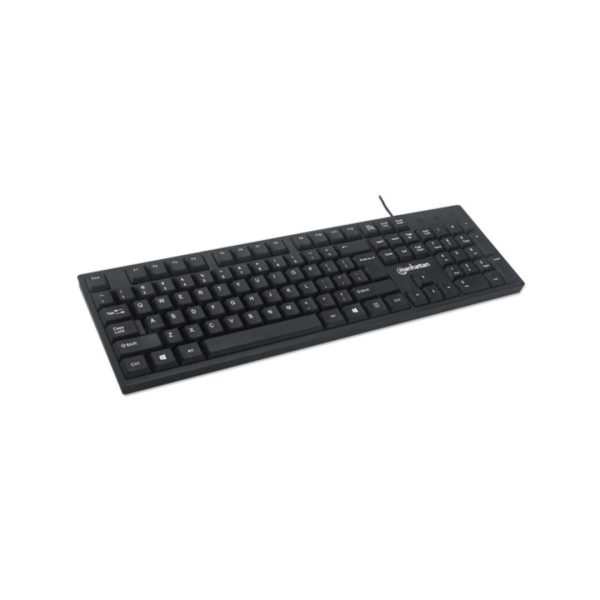 TECLADO MANHATTAN 179324 USB FULL-SIZE CABLEADO