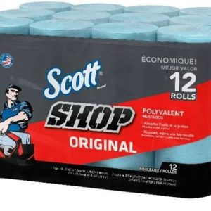 TOALLA DE USO RUDO SCOTT 12 ROLLOS