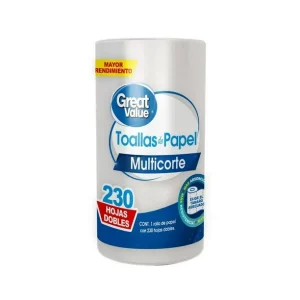 TOALLA-GREAT-VALUE-ROLLO-CON-230-HOJAS-DOBLES_S050-028_1 TOALLA GREAT VALUE ROLLO CON 230 HOJAS DOBLES