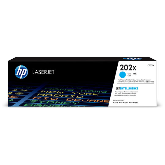 TONER 202X CF501X CIAN 2500 PAGINAS
