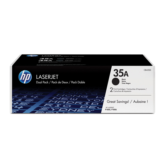 TONER CB435A NEGRO 1,500 PAGINAS