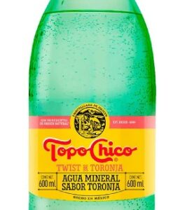 AGUA MINERAL TOPO CHICO TWIST TORONJA 600 ML