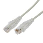 CABLE DE PARCHEO SLIM UTP CAT6A  5 METROS GRIS