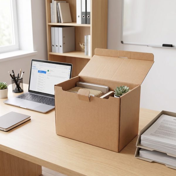 CAJA DE ARCHIVO 37 X 15 X 25 CM E-323 PAQUETE CON 15 PZS