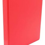 CARPETA VINIL ROJA ARILLO EN O 1 PULGADA CARTA 9101RO PARA 200 HOJAS
