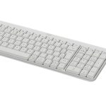 COMBO TECLADO Y MOUSE LOGITECH MK250 BLANCO